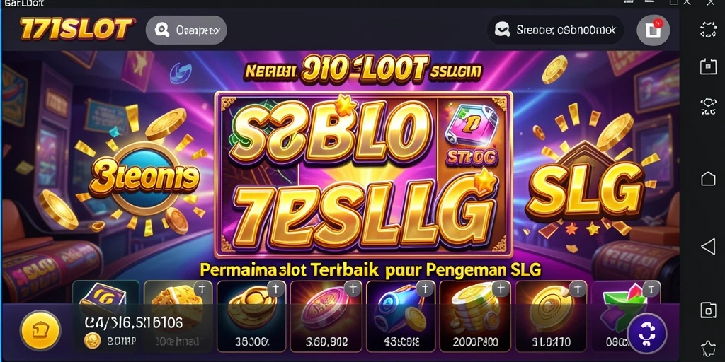 Tampilan utama 171SLOT dengan gameplay slot yang menarik.
