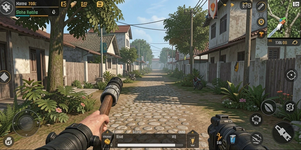 Gameplay 8768 menunjukkan interaksi dinamis karakter dalam simulasi kehidupan.