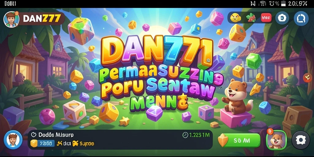 Tampilan gameplay menarik dari DAN777 dengan tantangan puzzle.