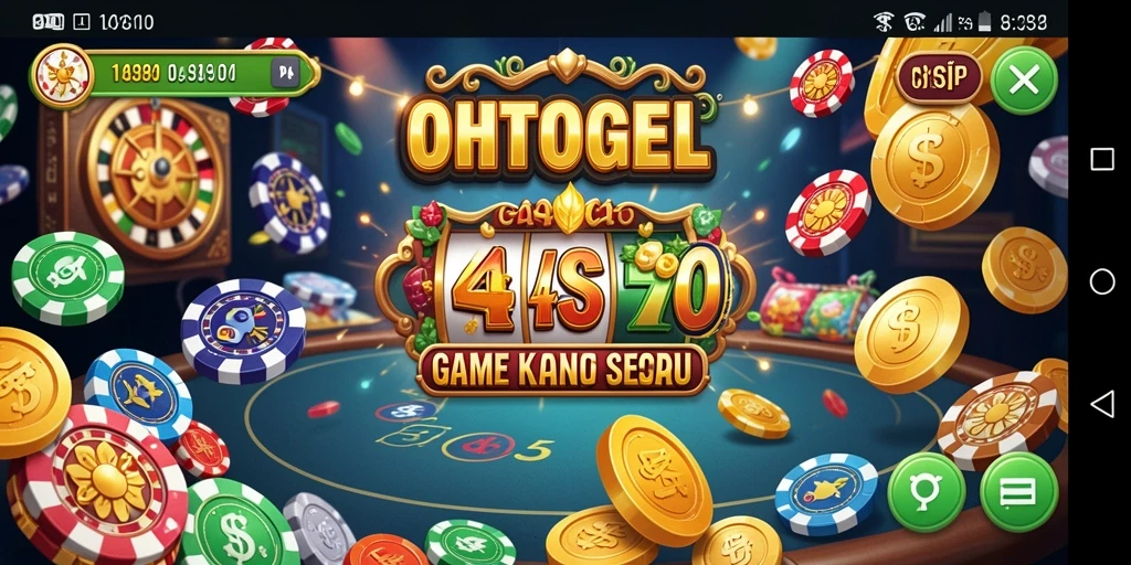 Screenshot gameplay OHTOGEL yang menampilkan serunya permainan Kasino.