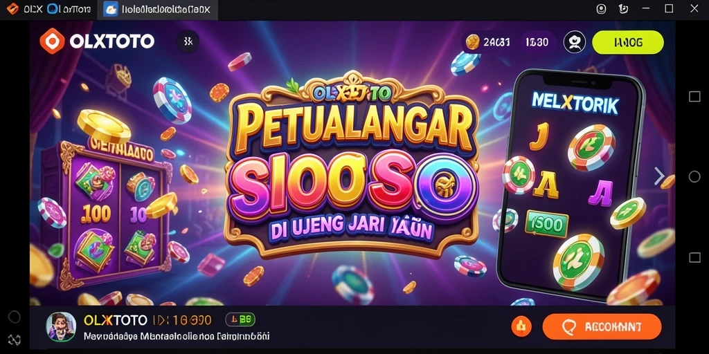 Tampilan gameplay Slot OLXTOTO yang menarik dan interaktif.
