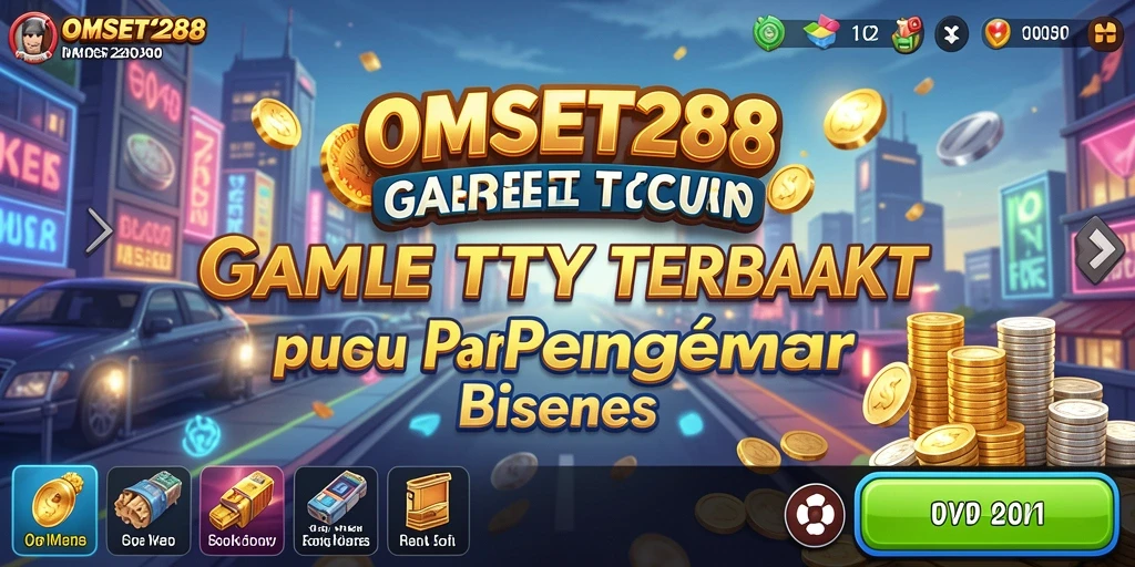 Tampilan gameplay seru dari OMSET288 dengan fitur Tycoon menarik.