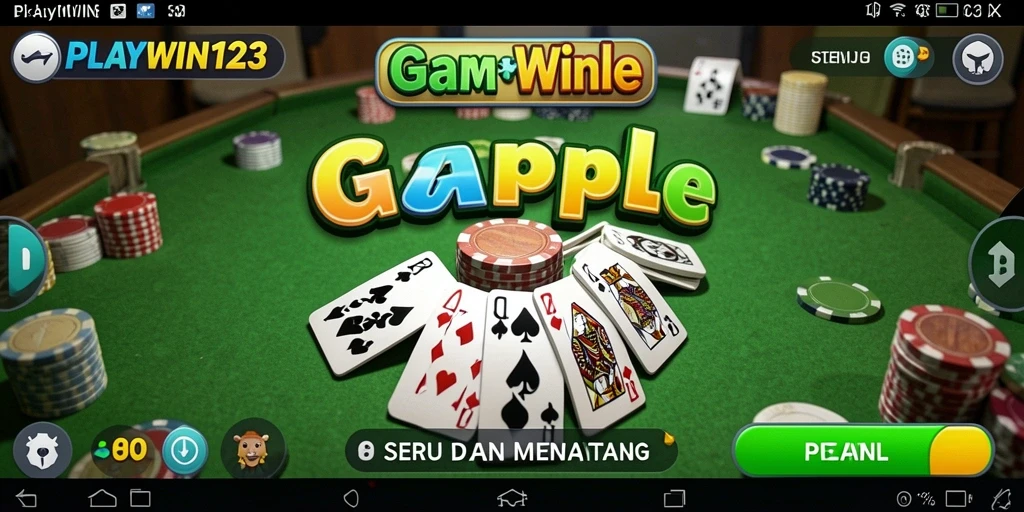 Tampilkan permainan Gaple yang menarik dan seru.