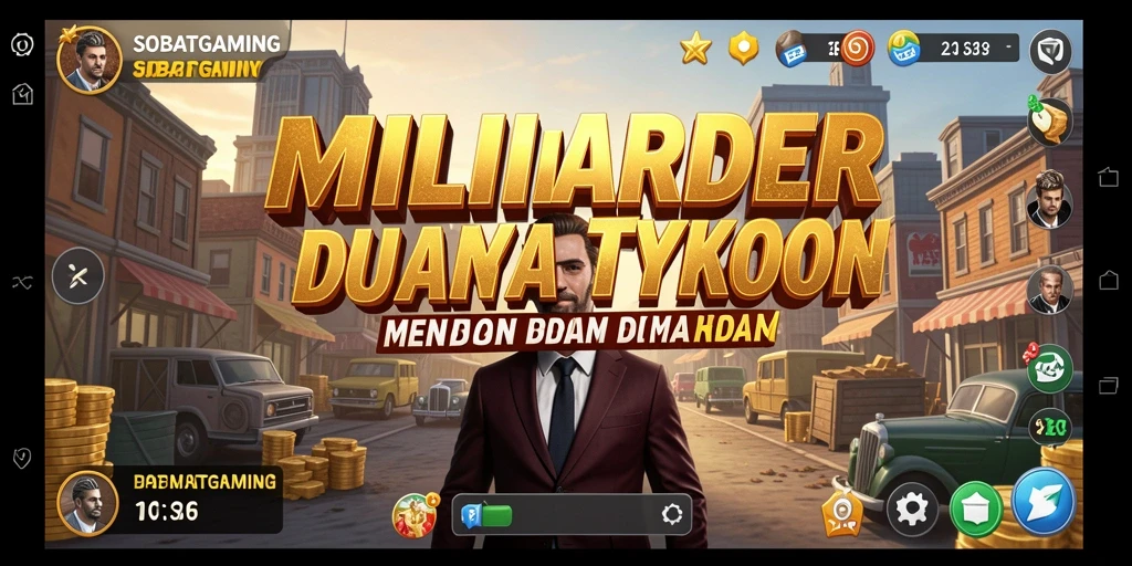Tampilan gameplay <strong>SOBATGAMING</strong> yang menggambarkan keseruan membangun bisnis.